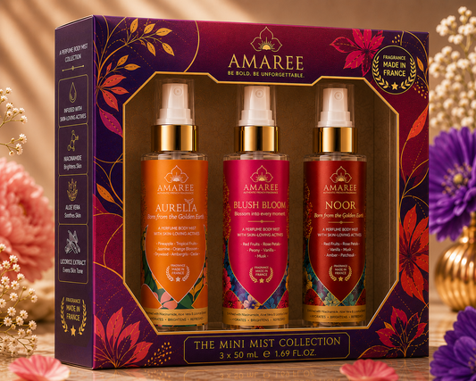 The Signature Trio – Aurelia • Blush Bloom • Noor